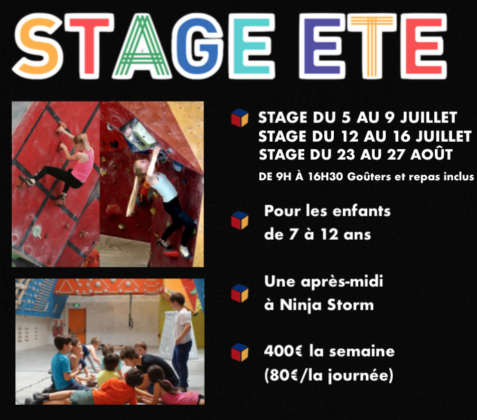 STAGES D'ETE 2021 !